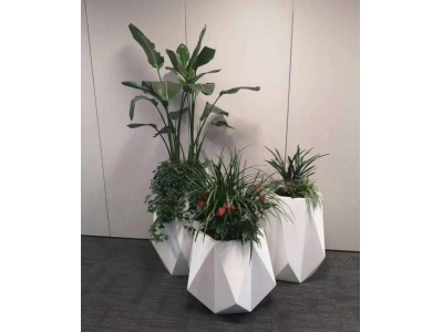 异型人造石花盆，玩转石头随意塑型