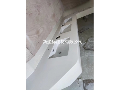 人造石洗手台无缝拼接